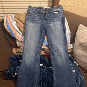 Buckle Classic Blue Flare Jeans